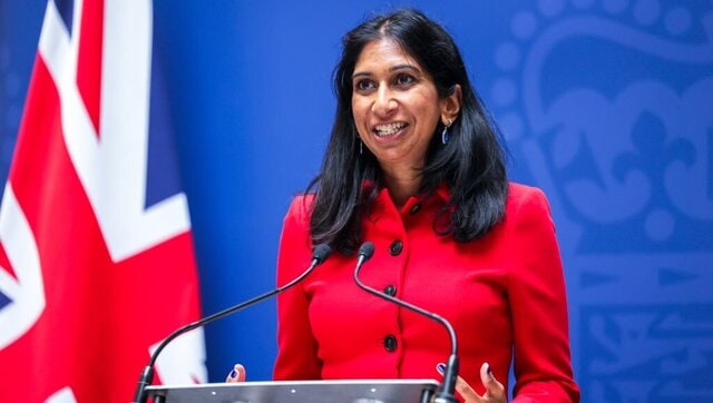 File image of Britain's Indian-origin home secretary Suella Braverman. Twitter/ @ukhomeoffice