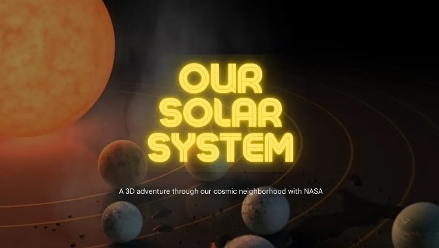 Google y la NASA se unen para mostrar el sistema solar y agregar nuevos detalles, todo en su sala de estar- Technology News, Firstpost