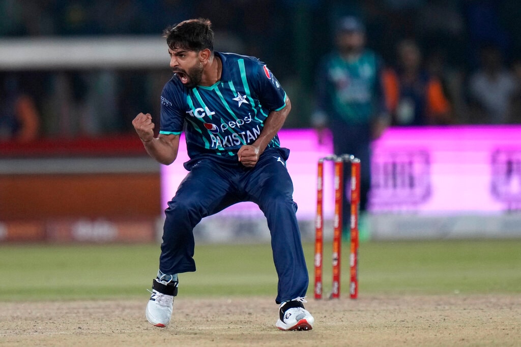 Haris Rauf was pick among the bowlers on a bowling graveyard of a surface as the pacer retained a spell of 2 wickets for 30 runs. AP