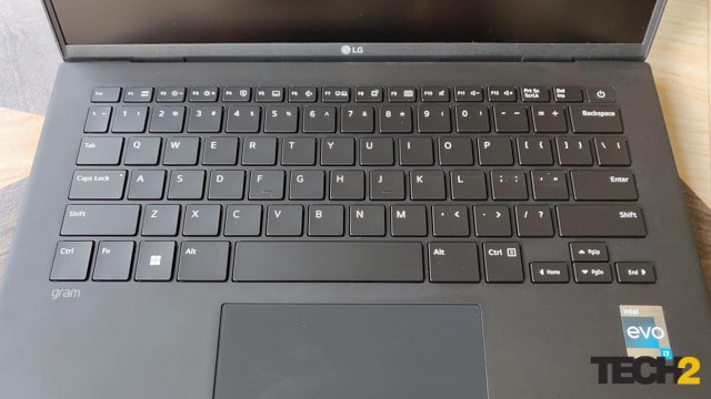 LG Gram 14 2022 14Z90Q Keyboard Review