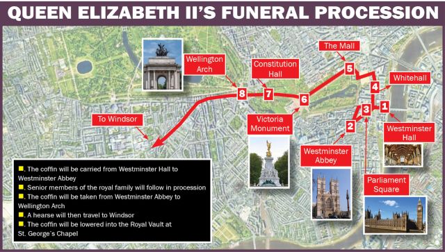 Queen Elizabeth II had plans for her own funeral Heres what they are