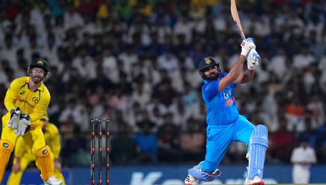 Rohit Sharma, however, kept the chase on track with a 46 not out innings as he stayed till the end. India chased down the target with Dinesh Karthik hitting a four and a six with 9 runs needed in the last over. AP