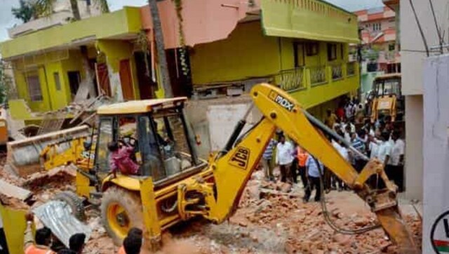 All illegal constructions will be razed like Noida Twin Towers: Karnataka minister's warning after Bengaluru flooding All illegal constructions will be razed like Noida Twin Towers: Karnataka minister's warning after Bengaluru flooding