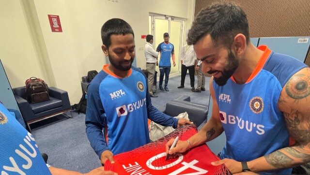 Asia Cup 2022: ‘Dream come true’, Hong Kong players overwhelmed by Indian dressing room visit – Firstcricket News, Firstpost