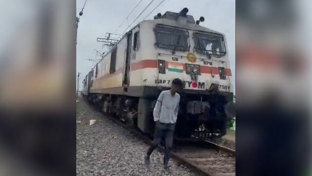 Caught on Camera: Teenager hit by train while trying to make Instagram reel Caught on Camera: Teenager hit by train while trying to make Instagram reel
