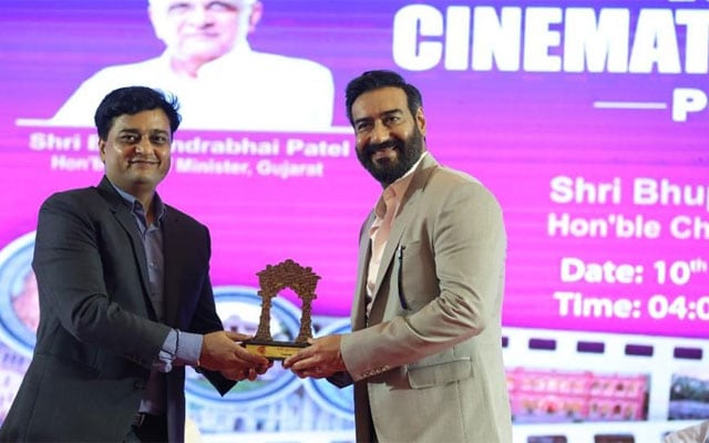 Gujarat Tourism Board Announces First State Cinematic Tourism Policy Ajay Devgn Attends Event