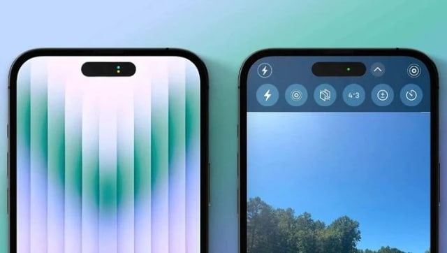 iPhone 14 Pro’s new cutout ‘features’ leaked, will appear as a single elongated pill- Technology News, Firstpost