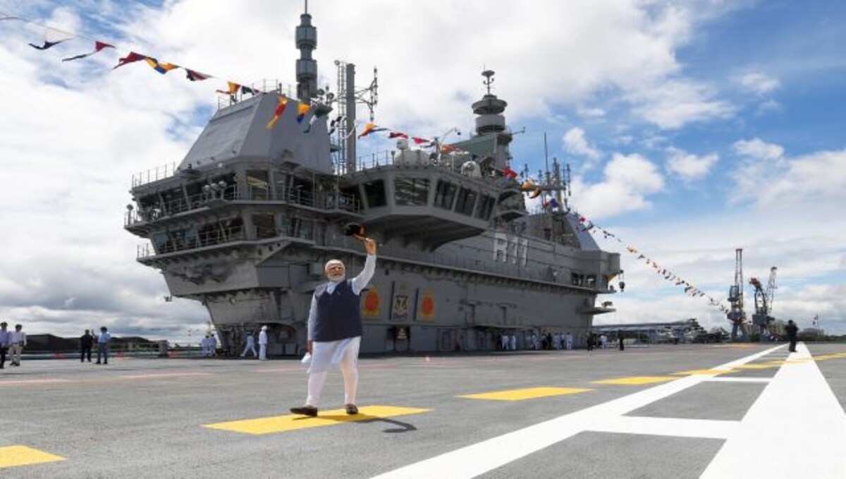 Narendra Modi commissions India's first domestically produced aircraft  carrier in major advance for military