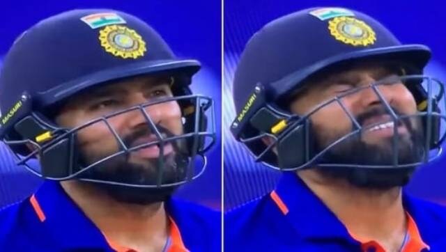 Watch: Rohit Sharma's priceless reaction on KL Rahul dismissal following 5-minute wait on DRS call