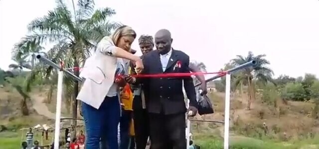 Watch: Congo footbridge collapses during inauguration, leaves internet in splits Watch: Congo footbridge collapses during inauguration, leaves internet in splits