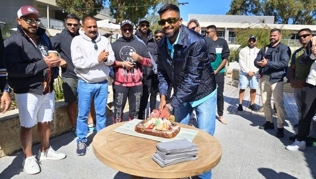 Hardik Pandya celebrates his birthday in Australia