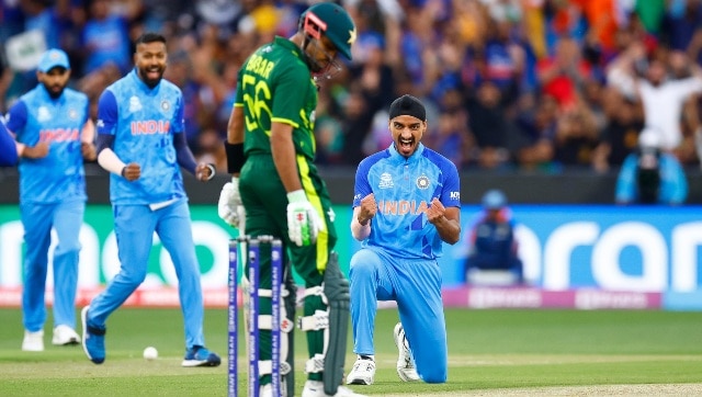 India vs Pakistan, T20 World Cup: Babar Azam dismissed for a golden duck, Mohammad Rizwan out for four, Watch video – Firstcricket News, Firstpost