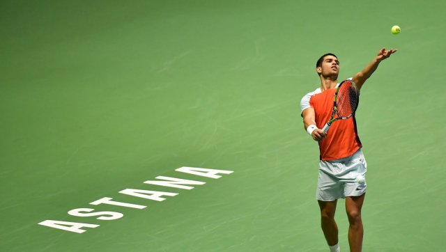 Carlos Alcaraz vows to learn from David Goffin defeat in Astana opener-Sports News , Firstpost