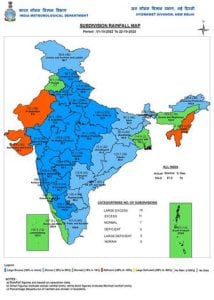 Weather report Sunny and bright conditions for limited Diwali showers in parts of Peninsular India