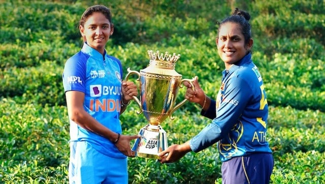 女子亚洲杯决赛，印度vs斯里兰卡亮点:Smriti Mandhana领导印度的八杆获胜