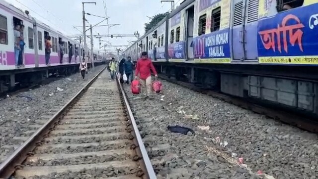 West Bengal: Rail services disrupted after bomb found beside tracks near Howrah West Bengal: Rail services disrupted after bomb found beside tracks near Howrah