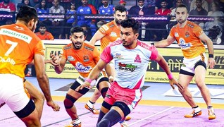 PKL: Deepak Hooda helps Jaipur Pink Panthers overcome Gujarat Giants