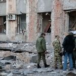 Ukraine: Rockets strike mayor's office in separatist Donetsk