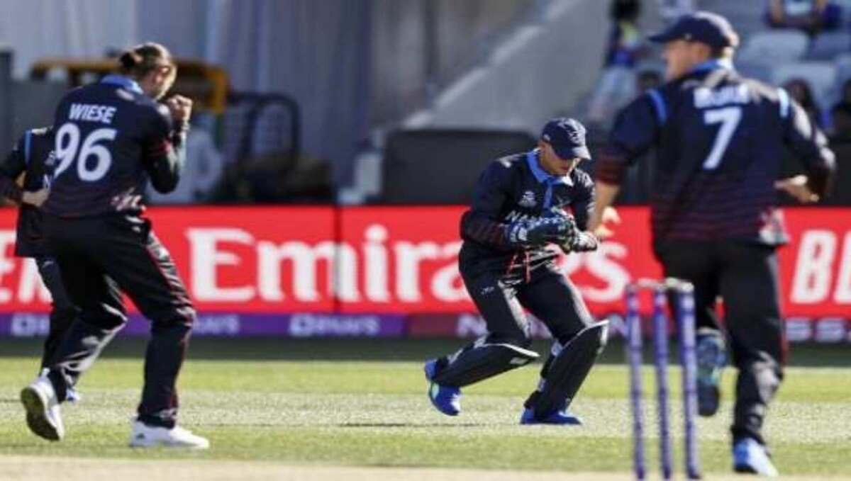 Namibia causes huge upset to beat Sri Lanka at T20 WCup