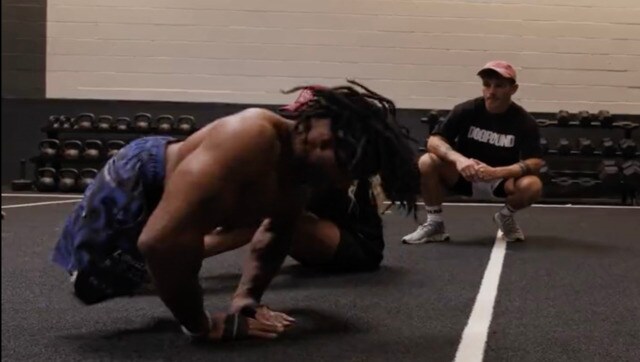 Differently-abled athlete smashes world records for most diamond push-ups and world's highest box jump Differently-abled athlete smashes world records for most diamond push-ups and world's highest box jump