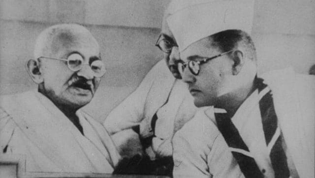 Mahatma Gandhi and Subhas Chandra Bose