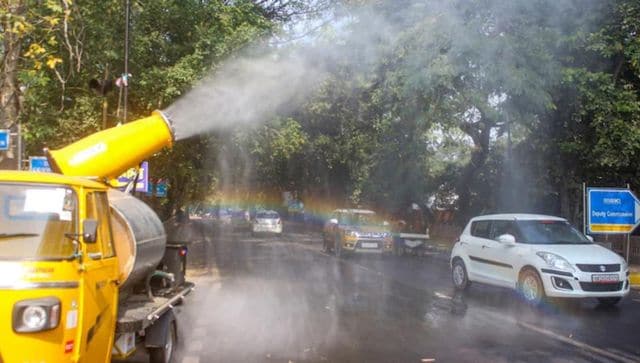 anti-smog guns in delhi