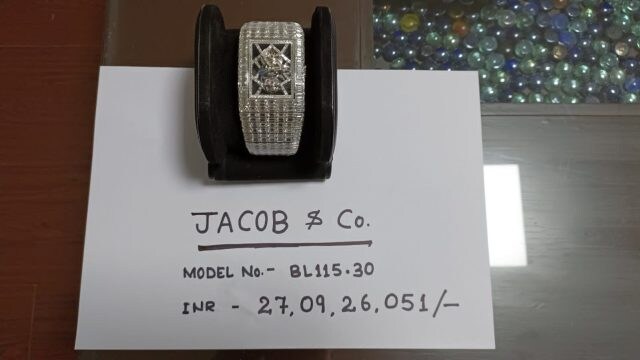 Man held at IGIA for smuggling watches, one of them costs Rs 27.09 crore Man held at IGIA for smuggling watches, one of them costs Rs 27.09 crore