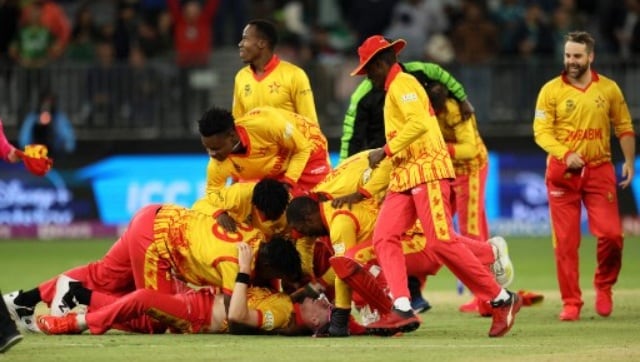 T20 World Cup: Fans in Harare break into wild celebrations after Zimbabwe stun Pakistan, watch – Firstcricket News, Firstpost