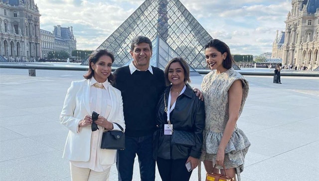 Deepika Padukone rules the front row at Louis Vuitton Paris show in unique  mini dress and bold glam: See pics, videos