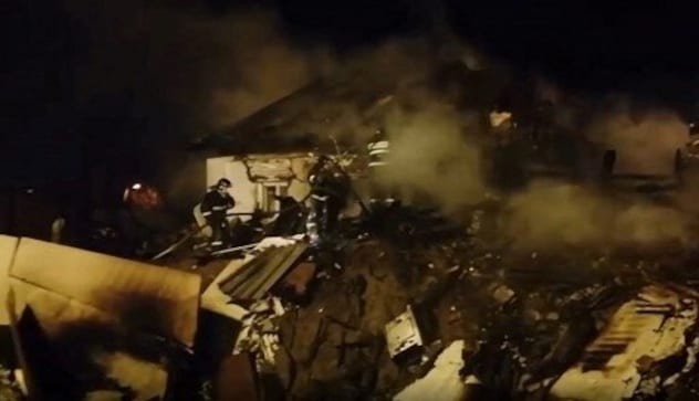 Russia: Two pilots killed as Su-30 fighter jet crashes into residential building; second such incident in a week Russia: Two pilots killed as Su-30 fighter jet crashes into residential building; second such incident in a week