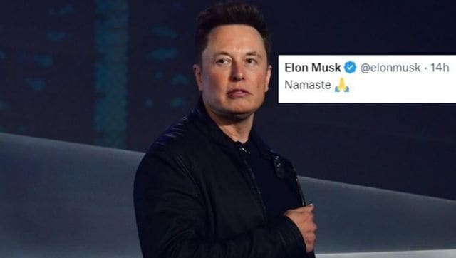Elon Musk’s ‘Namaste’ tweet throws left-liberals in a tizzy; memes show him with tilak, as RSS activist