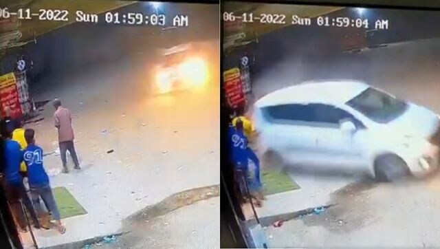 WATCH: Gurugram car stunt turns fatal; drunk youth knocks down 50-year-old, injures two others WATCH: Gurugram car stunt turns fatal; drunk youth knocks down 50-year-old, injures two others