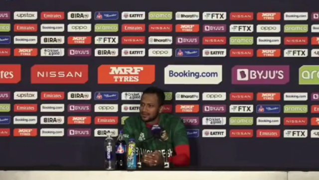 ‘Were you discussing rivers of Bangladesh?’: Shakib Al Hasan, reporter argue after India loss