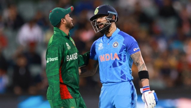 T20 World Cup Virat Kohli, Shakib Al Hasan involved in disagreement over no-ball
