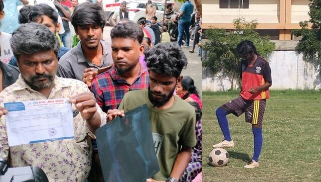 Teen footballer goes to hospital for ligament tear treatment; loses leg, later 'life' due to 'medical negligence' Teen footballer goes to hospital for ligament tear treatment; loses leg, later 'life' due to 'medical negligence'