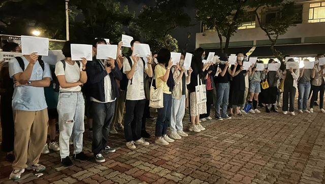 china covid protests