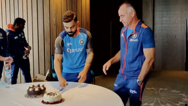 Watch: Team India celebrates Virat Kohli and Paddy Upton’s birthday in Australia