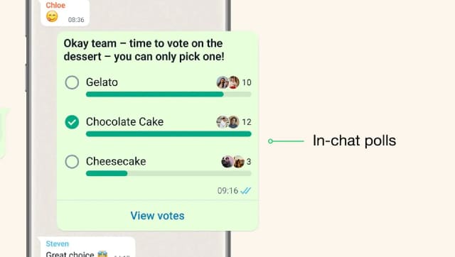 WhatsApps new poll feature How to create polls on WhatsApp groups chats