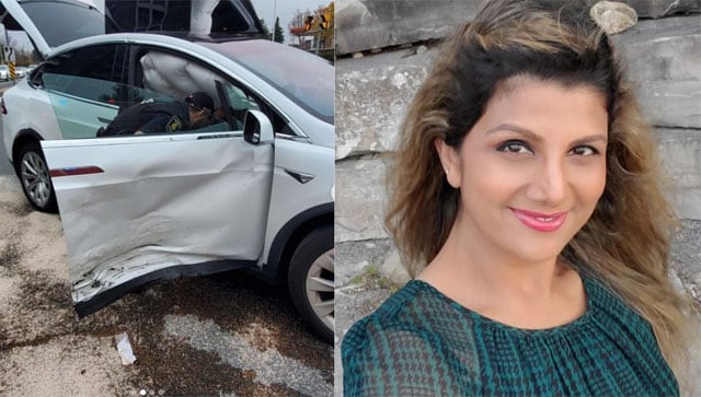 Actress Rambha's car meets with an accident, daughter Sasha  hospitalized-Entertainment News , Firstpost