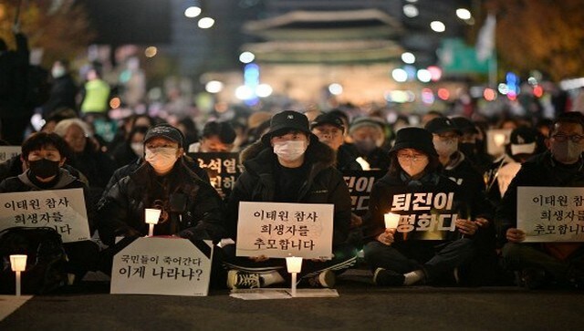 South Korean parliament passes no-confidence motion against interior minister over Halloween crush South Korean parliament passes no-confidence motion against interior minister over Halloween crush