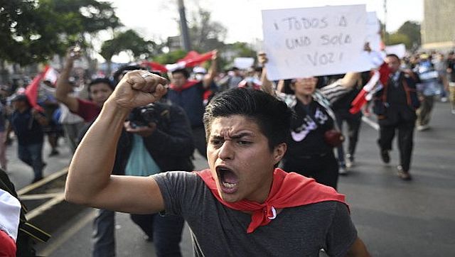 Timeline How Peru S New Political Upheaval Has Unfolded   000 33399XE 