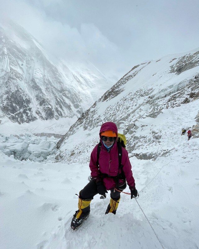 Icy heights and the steely resolve of Priyanka Mohite. Image courtesy Shail Desai 