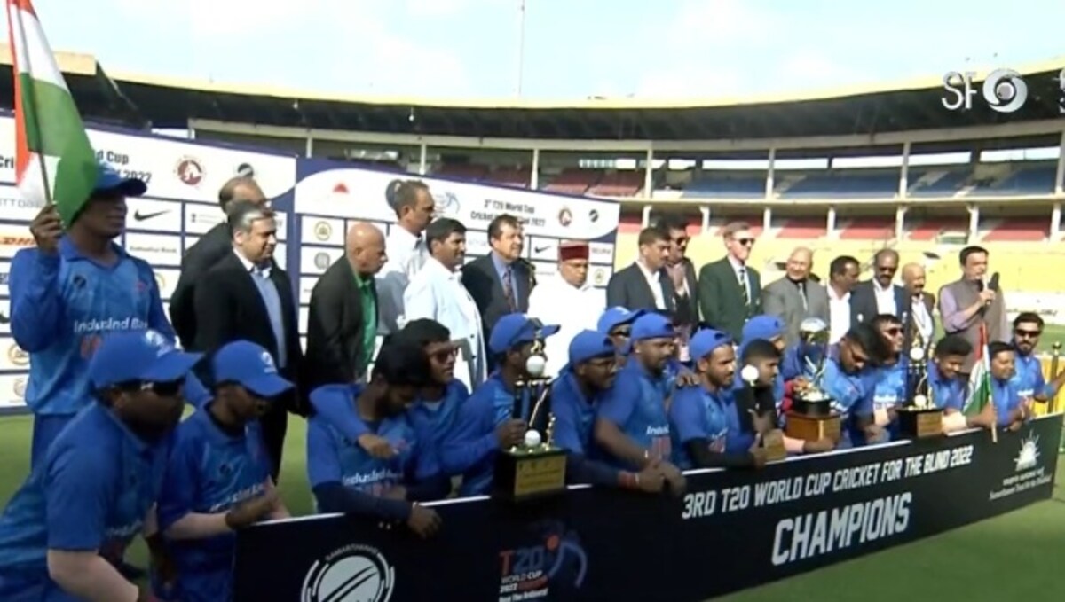 T20 World Cup for the Blind: India beat Bangladesh to claim third  successive title