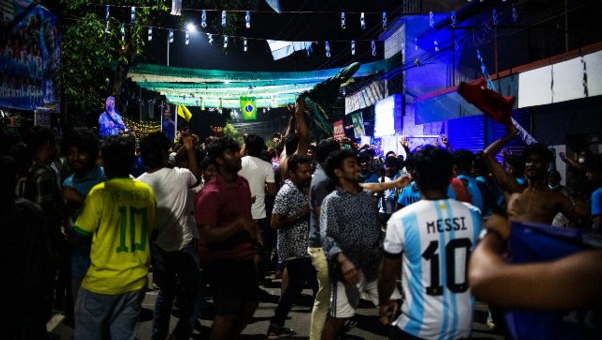 Keralites celebrate Argentina's World Cup final win