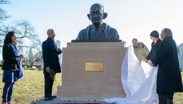 Mahatma Gandhi's statue at UN HQ will serve as reminder of values he upheld: Antonio Guterres Mahatma Gandhi's statue at UN HQ will serve as reminder of values he upheld: Antonio Guterres