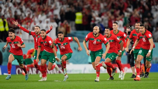 FIFA World Cup Morocco Upset Spain On Penalties Portugal Rout 