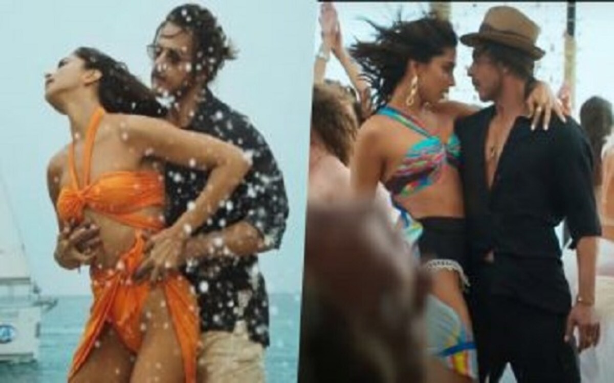 Dipika Padukon Porn Video - SRK and Deepika Padukone Besharam Rang from Pathaan: Women can take the  first move and be on top too
