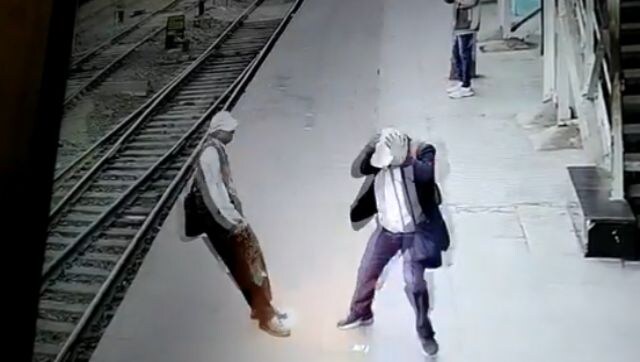 Watch: TTE suffers burn injuries after coming in contact with live wire at Kharagpur railway station Watch: TTE suffers burn injuries after coming in contact with live wire at Kharagpur railway station