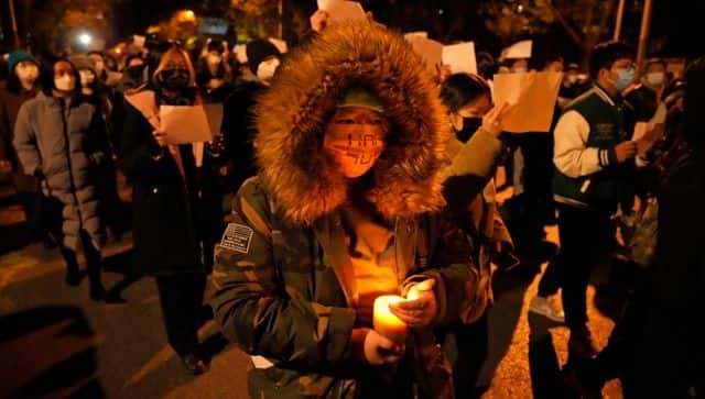 covid protests in china