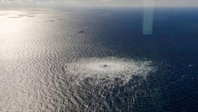 nord stream pipeline leak